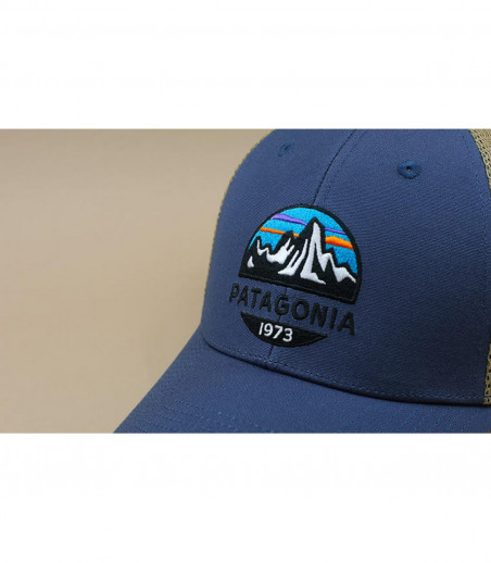 trucker Patagonia azul